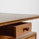 Midcentury Alfred Cox Desk In Walnut And Brass. Vintage Retro / Modern / Da