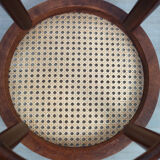 Low canning stool and curved wood