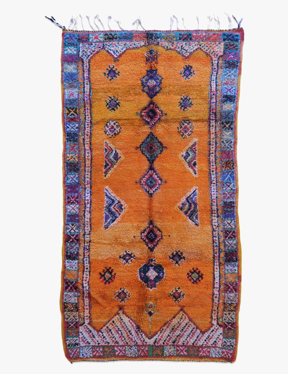Vintage Taznaht Rug - 252 x 129 cm