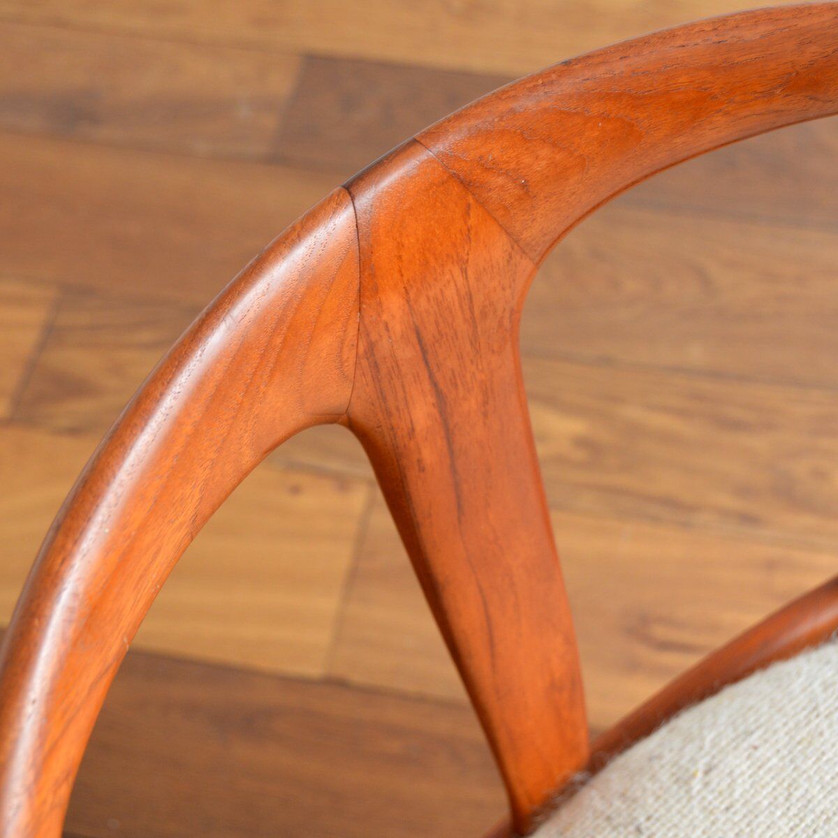 Vintage Scandinavian chair Juliane by Johannes Andersen 1960s