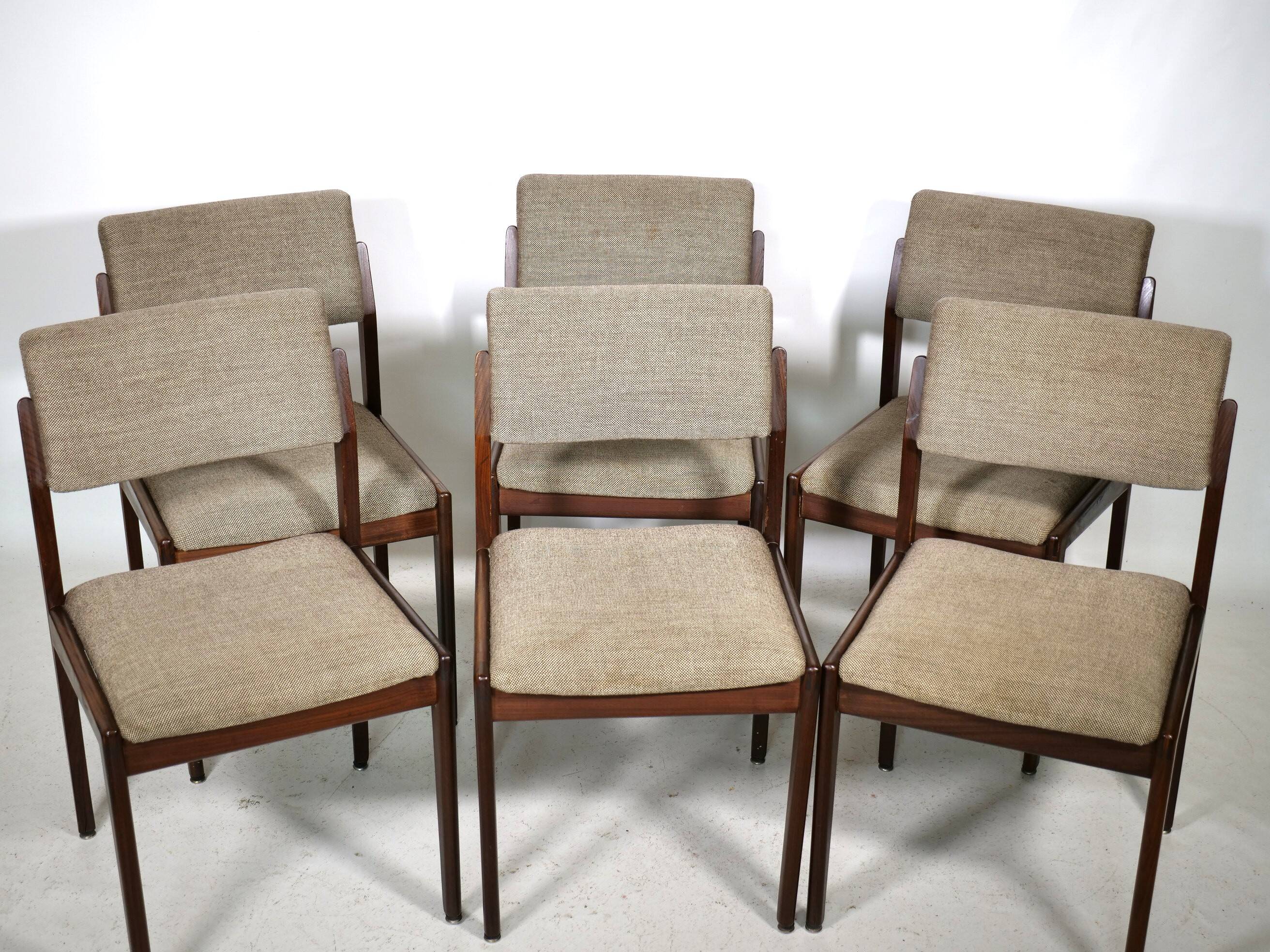 Dining Chairs Model 641P by Rudolf Glatzel for Thonet 1962
