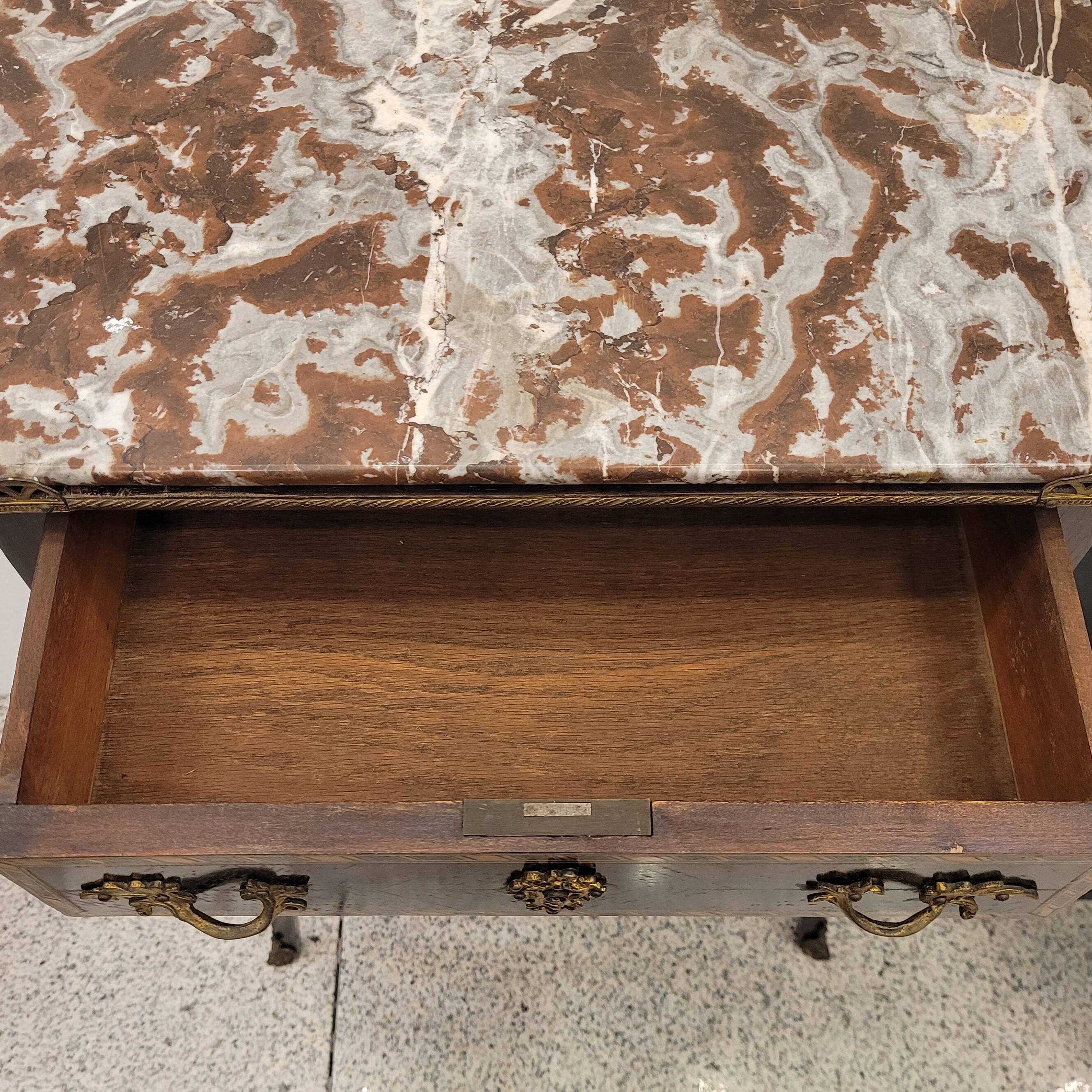 french style came true in the style of luis xv, napoleon III era.