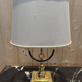 Ensemble de 2 lampes  en métal doré