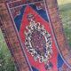 Vintage handmade Turkish rug 130x240 cm