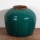 Antique turquoise green vase (circa 1820) #27
