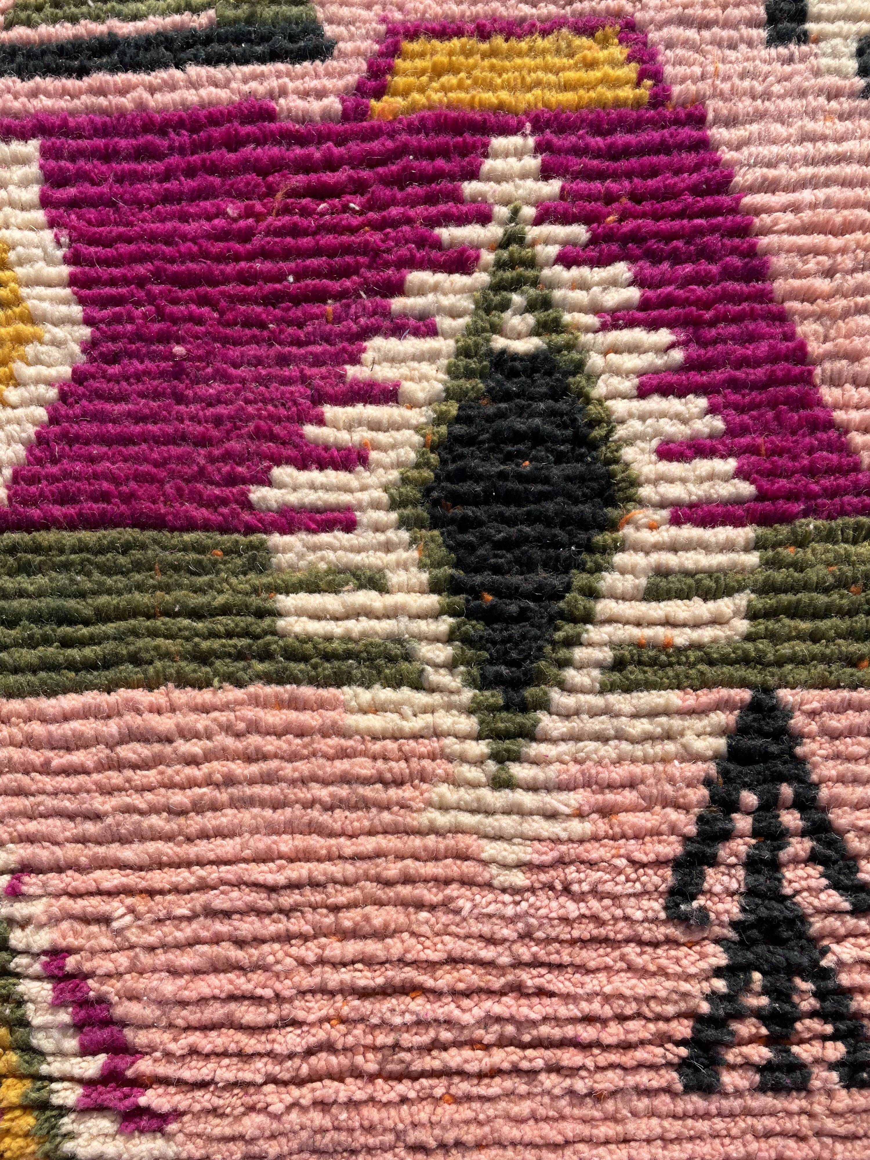 Rug berbere boujad modern wool 200x300 cm