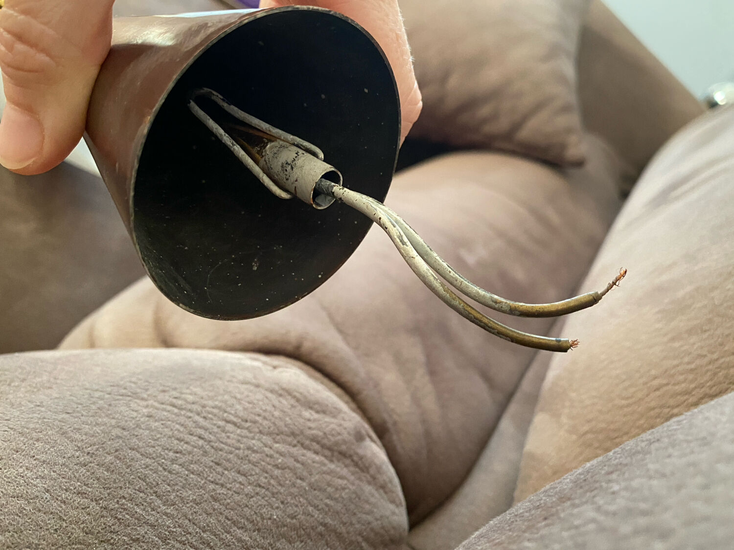 Rare Lustre Vintage des années 60, dans l’esprit Stilnovo / Maison Arlus.