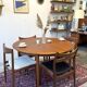 Extendable teak table, Denmark 1960s/1970s, mid-century modern, vintage