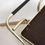 Trolley, bar service, folding table, in formica