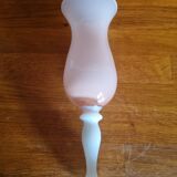 Vintage vase in pink opaline 22 cm