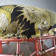 Napoleon III bamboo pouf