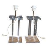 2 David Lange Roche Bobois lamps