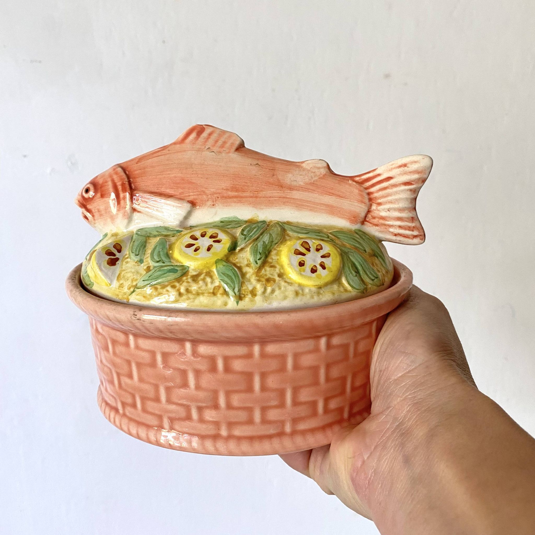 Salmon terrine with slip of Portugal