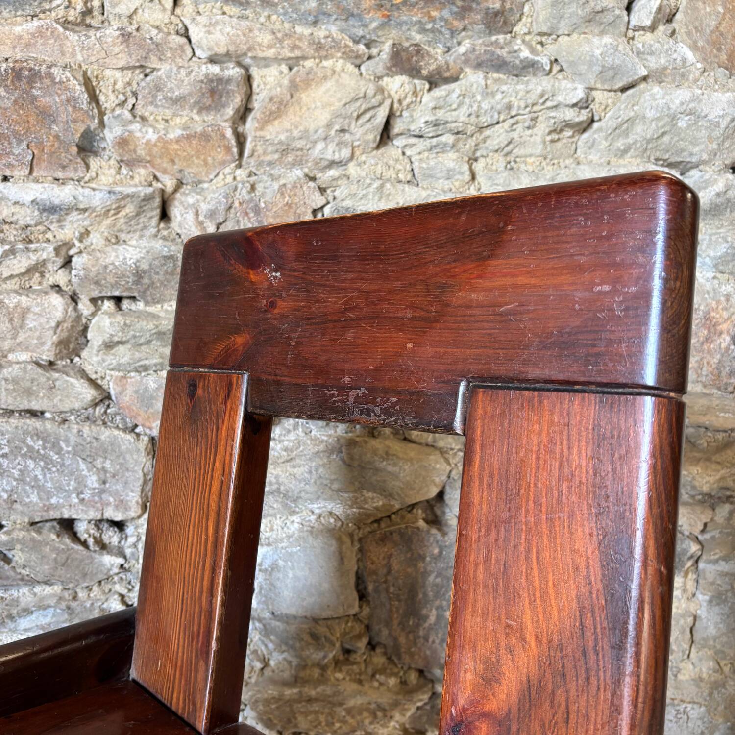 Table and 4 chairs set by Silvio Coppola for Fratelli Montina