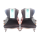 Paire de fauteuils à oreilles