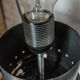 Red houseboat lamp