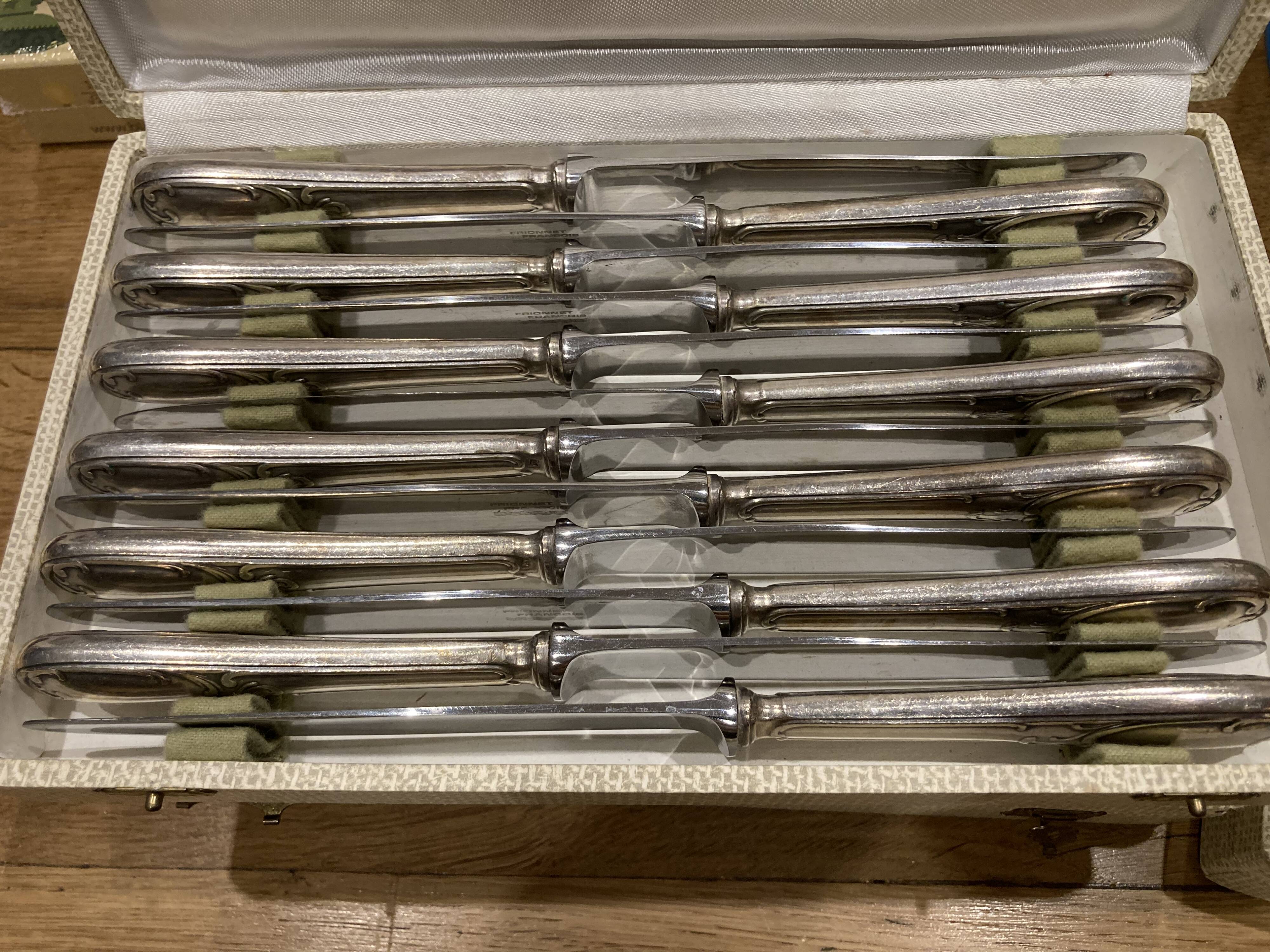 François Frionnet 130p silver metal housekeeper