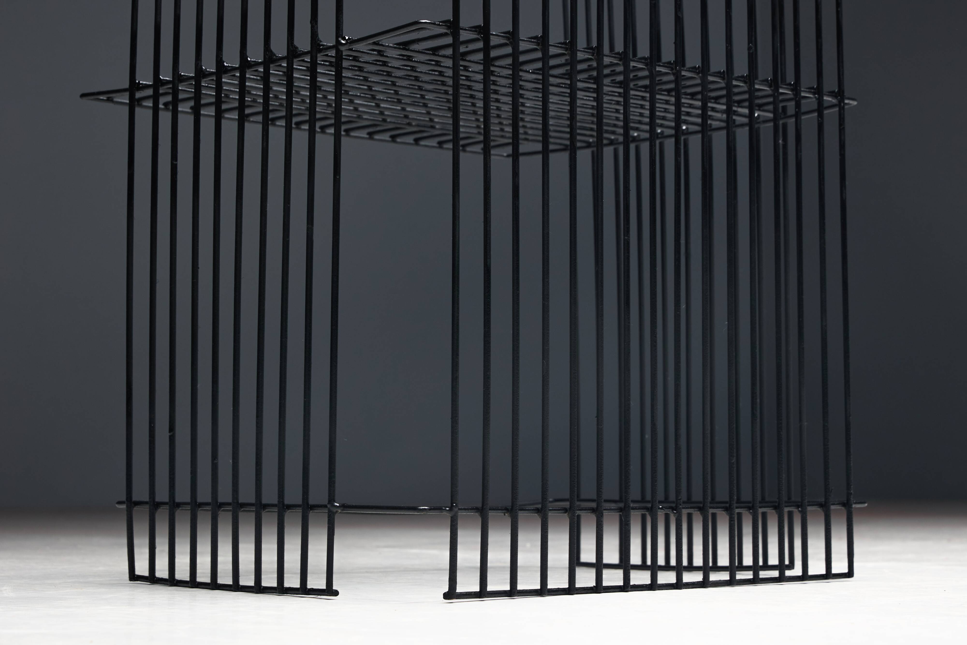 Metal Wire Modernist Garden Set, France, 1970s