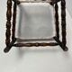 Children's chair Napoleon III wood turned vintage
