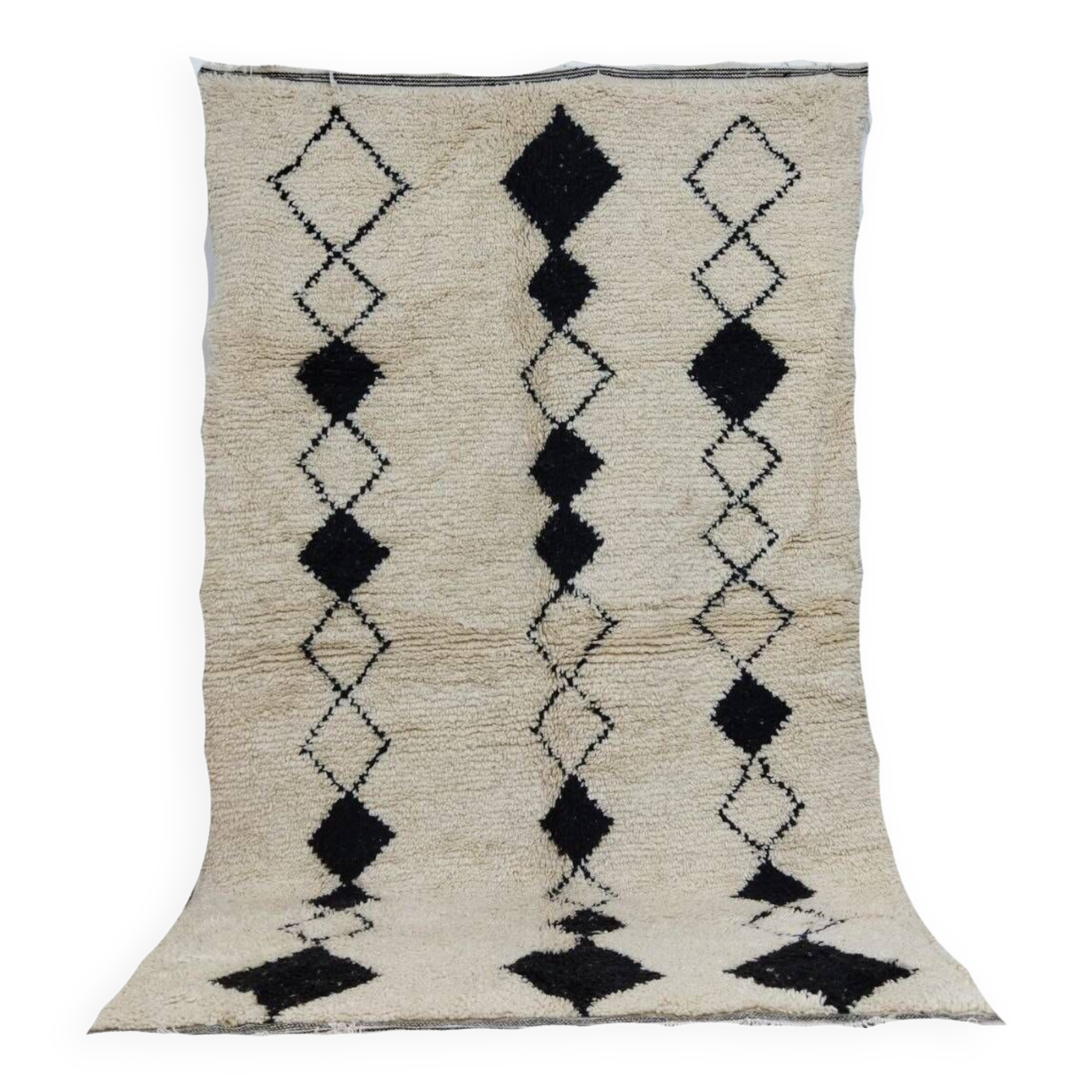 Handmade Moroccan Berber Rug 252 X 145 CM