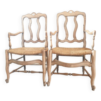 Two Provencal Armchairs