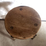 High brutalist stool