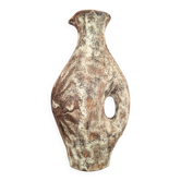 Vase pichet céramique brutaliste