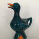 Blue duck pitcher in earthenware, Poet Laval circa 1960