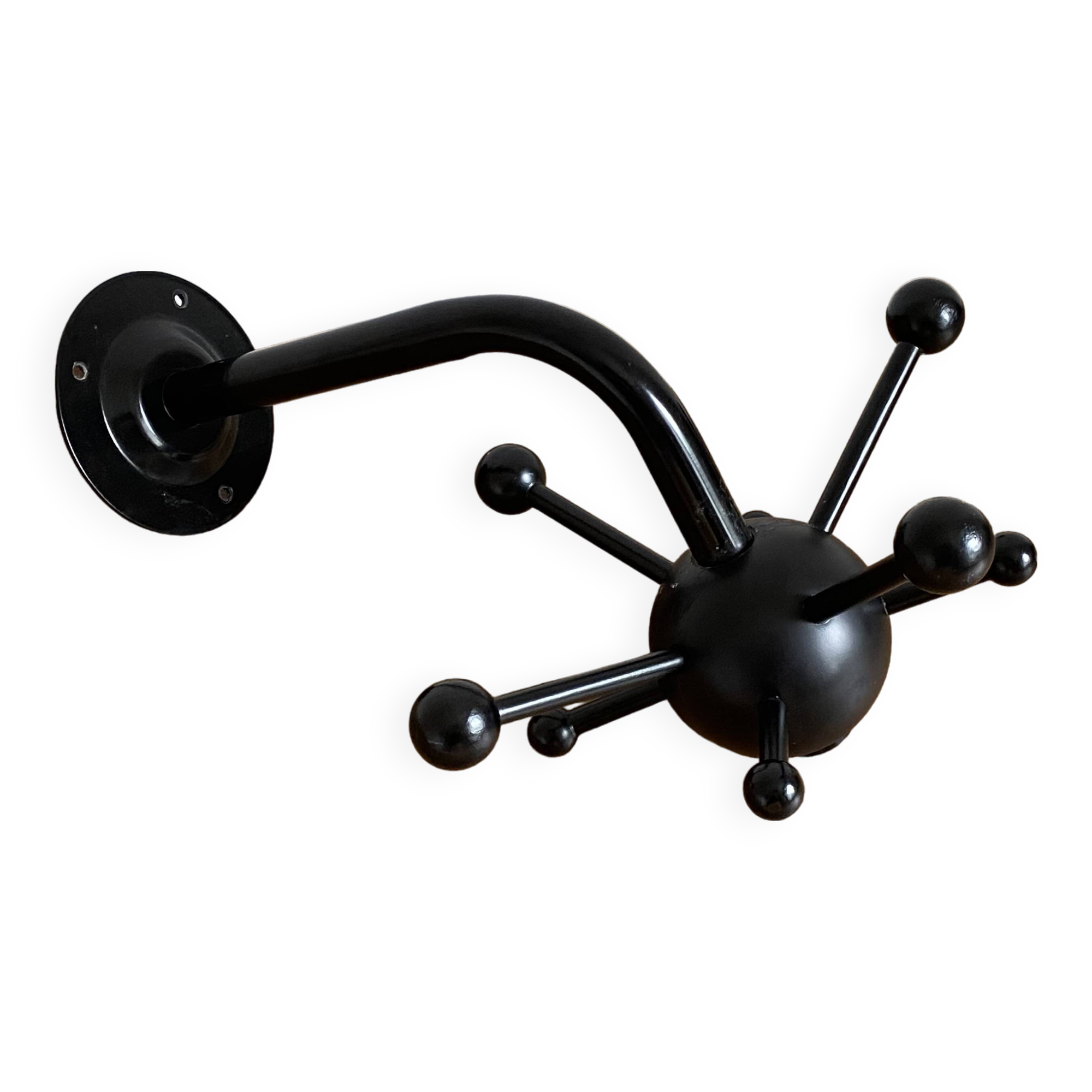 SPOUTNIK coat rack with 8 hooks. 1970.