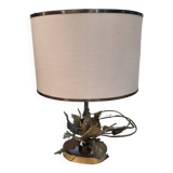 table lamp, bronze foliage Circa 1960