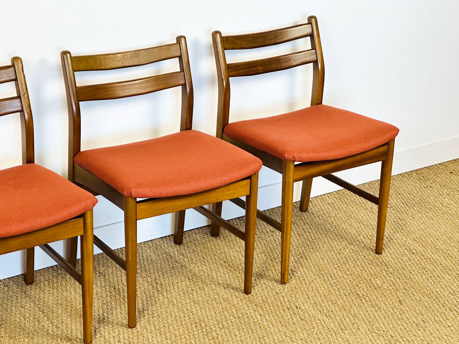 4 Scandinavian chairs 1960