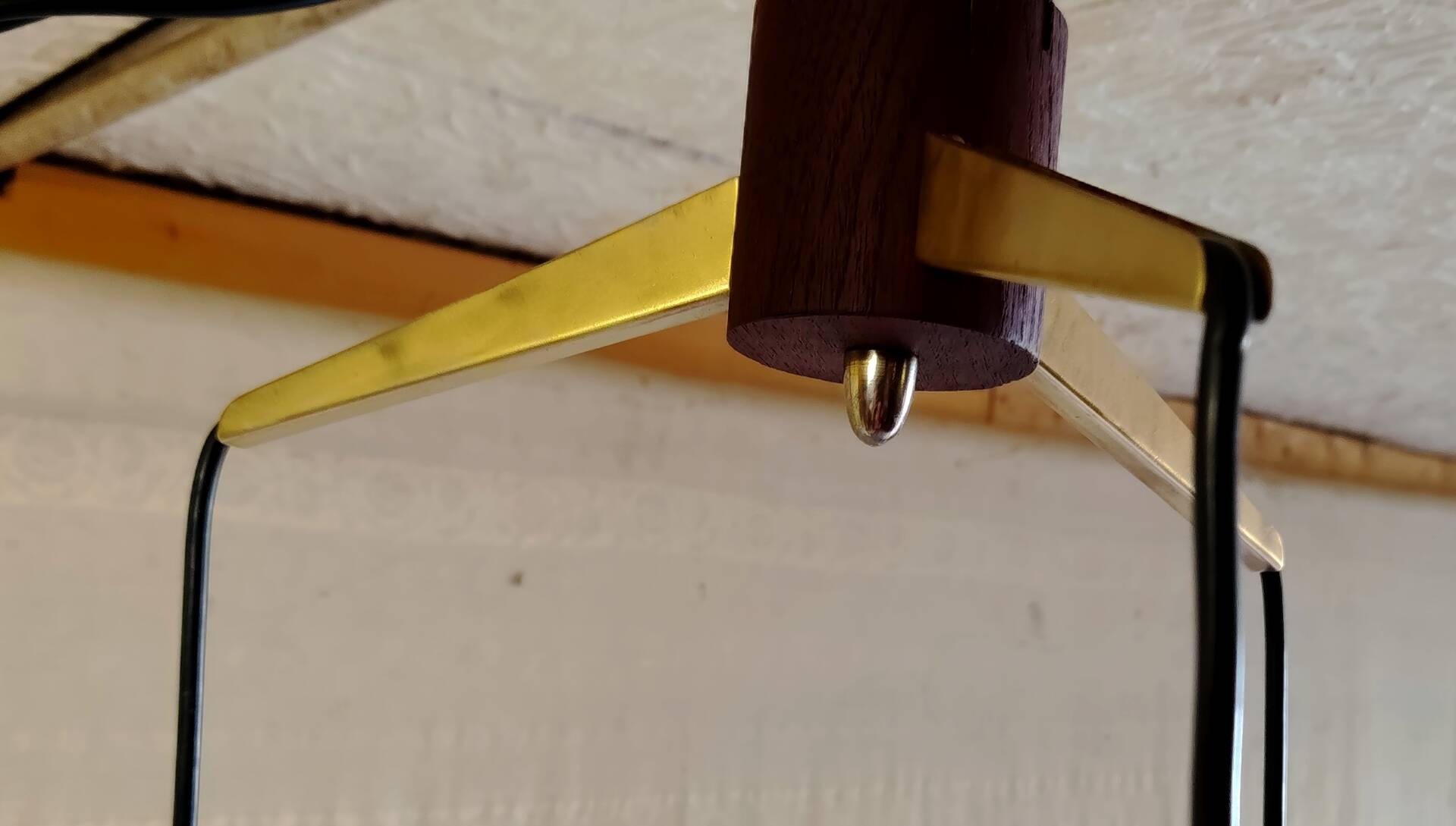 Chandelier with 3 lights - 1950s/60s