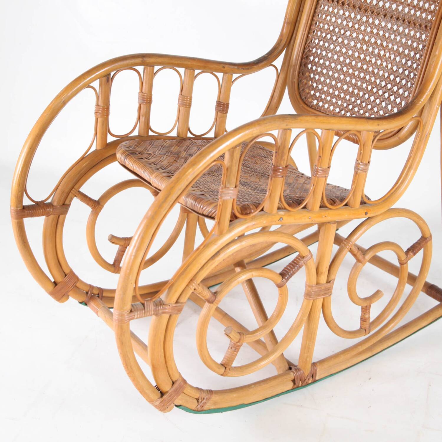Rattan rocking chair