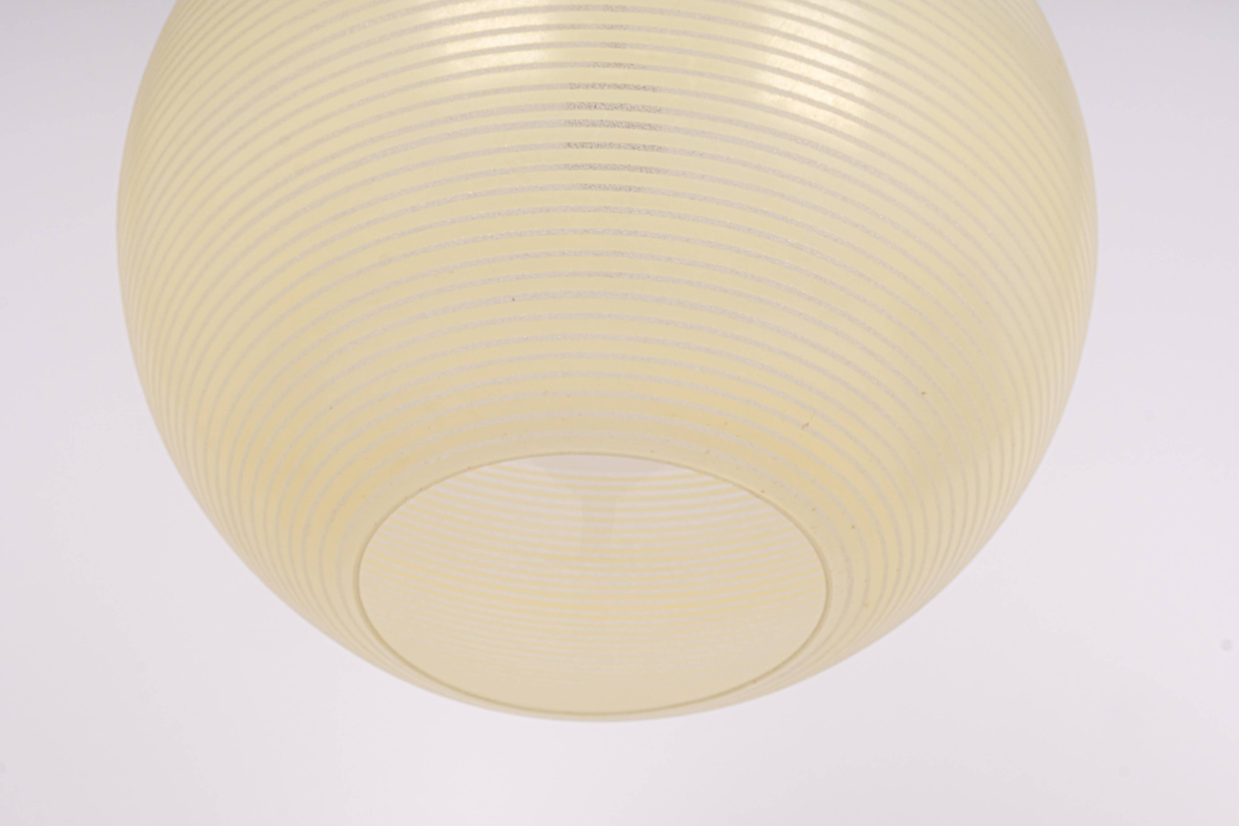 Suspended glass ball lantern by Doria, Germany, 1960s.