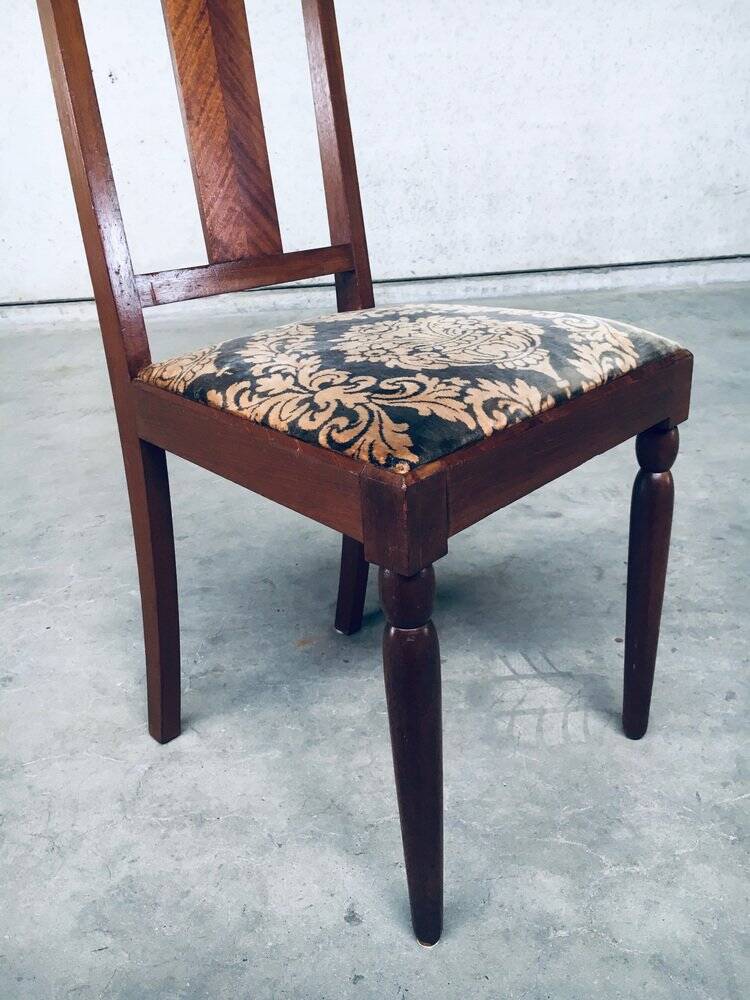 Dutch Modern Hague School Dining Chair, Netherlands, 1930s