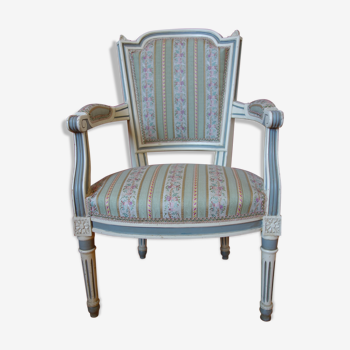 Fauteuil d'enfant ancien style Louis XVI