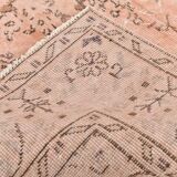 7x10 Dusty Pink Vintage Persian Rug, 199x303 Cm