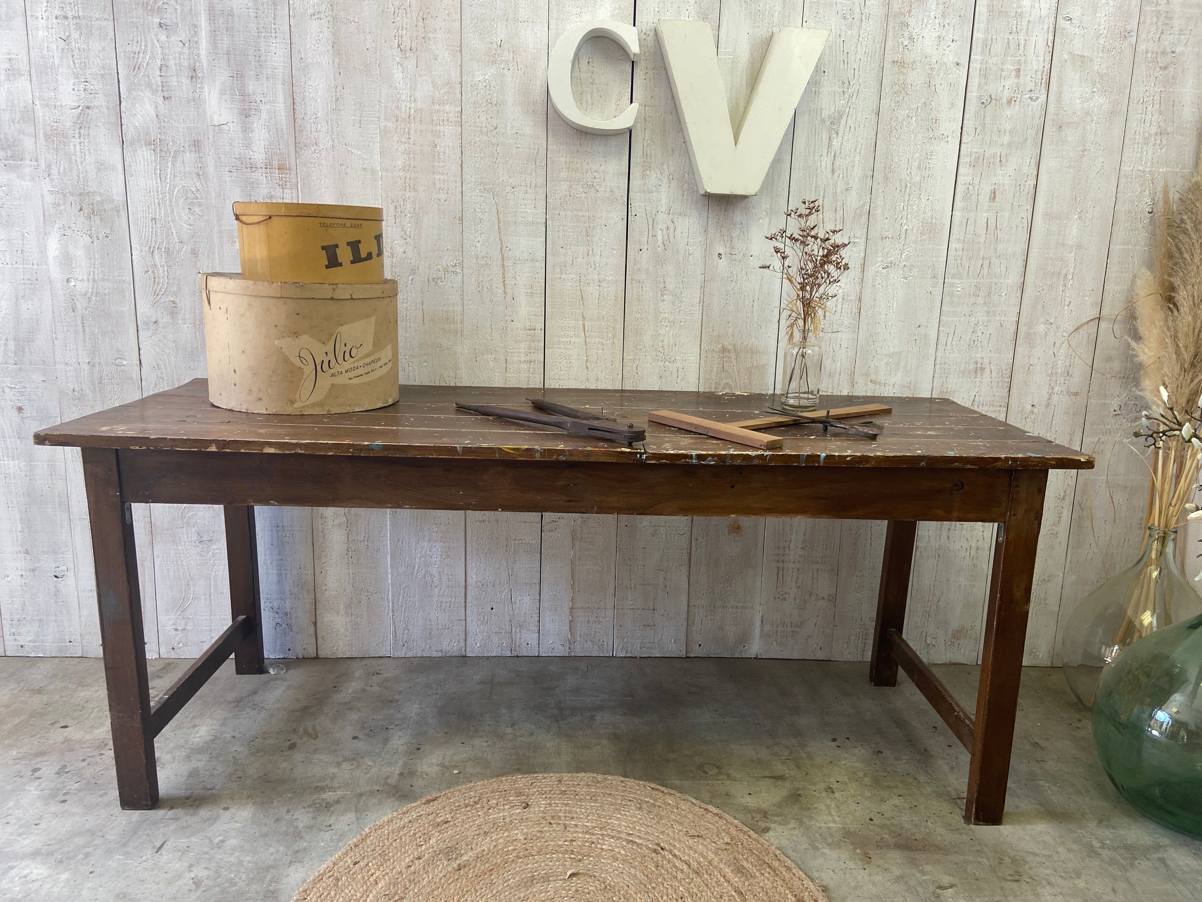 Painter's studio table