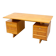 Bureau en bois de hêtre du milieu du siècle, années 1970, Tchécoslovaquie
