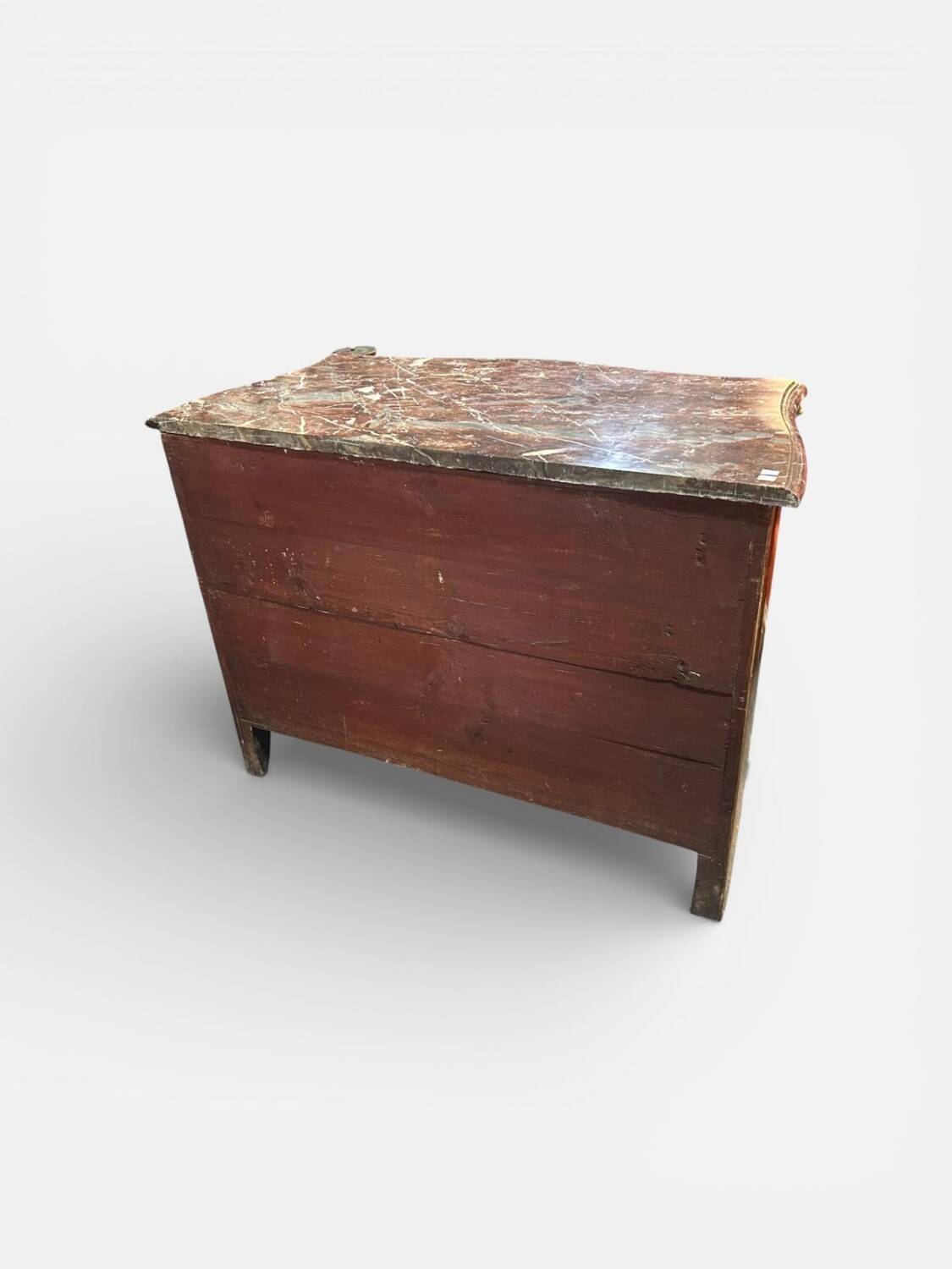 Louis XV period commode with violet wood veneer.