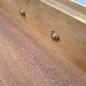 Low buffet in solid cherry wood renovated – Louis XV style – 250 cm