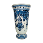 Delft earthenware vase