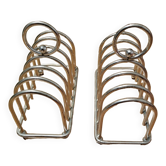 Lot de deux portes toasts