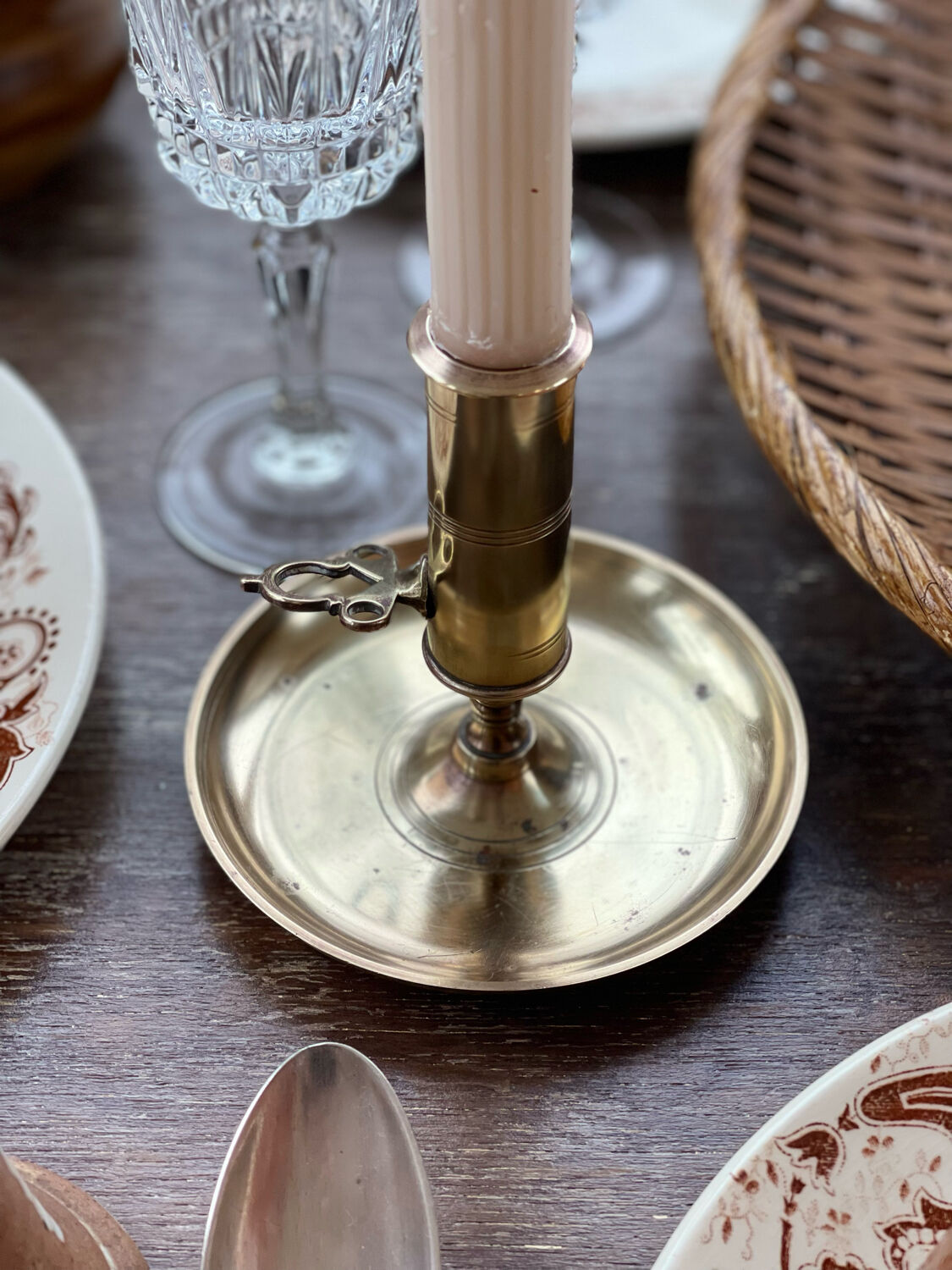 Candle holder Skultuna 1960