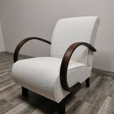Restored armchair by Jindrich Halabala