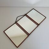 Orientalist triptych barber mirror 1920