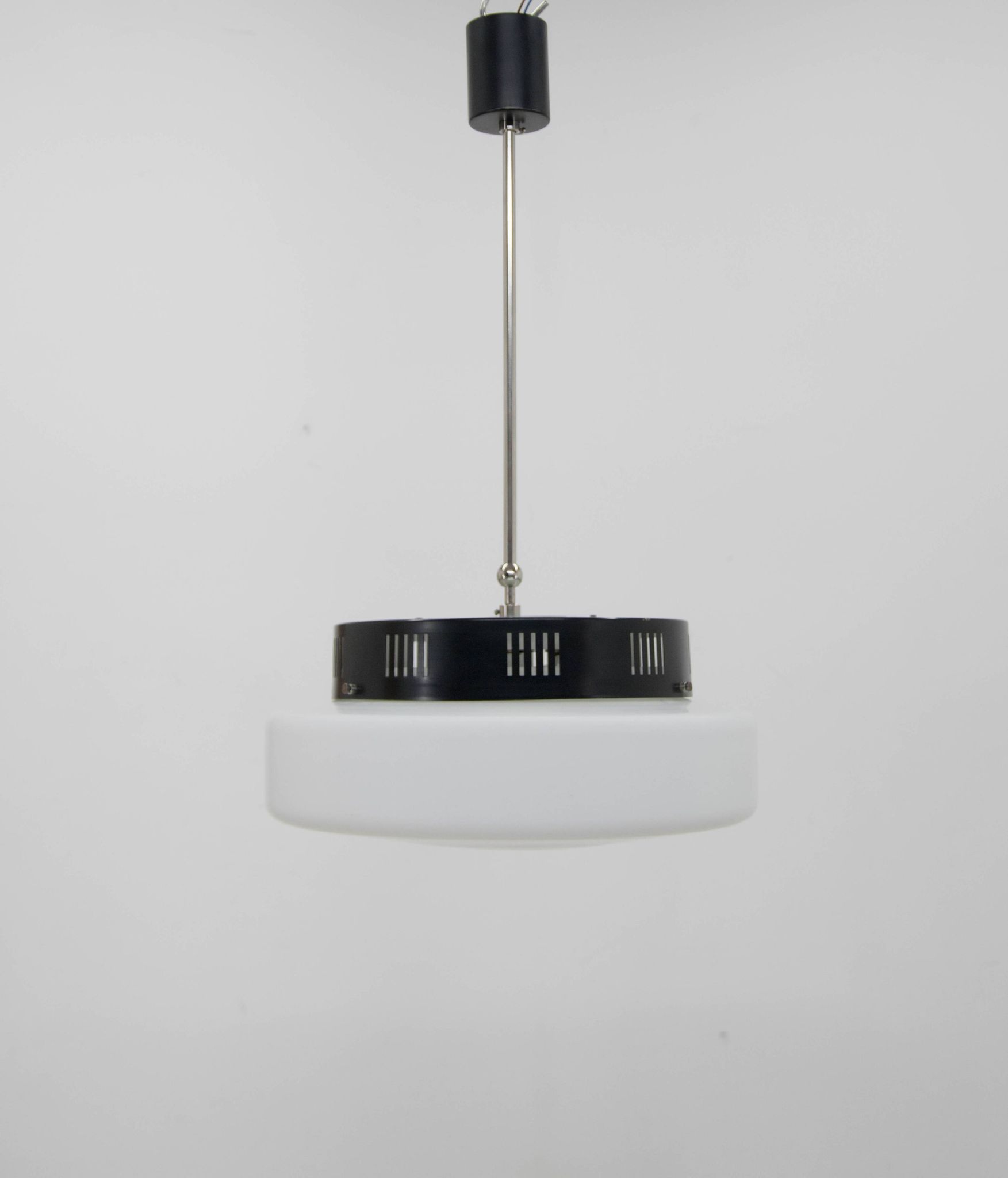 Lustre OVNI Space Age à Hauteur Ajustable, 1960s