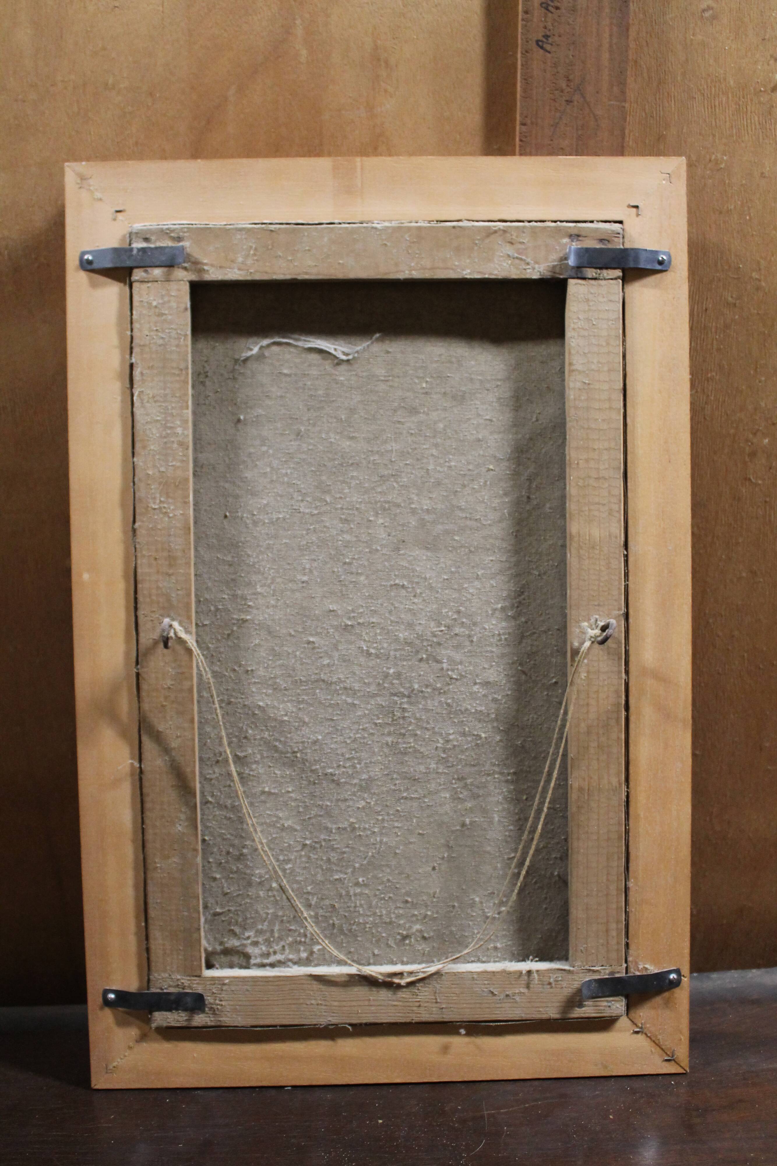 Oil on canvas sunflowers