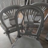 Lot de six chaises style louis XVI