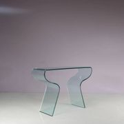 Console table "Charlotte" from the 2000s by Prospero Rasulo for Fiam, Italy.